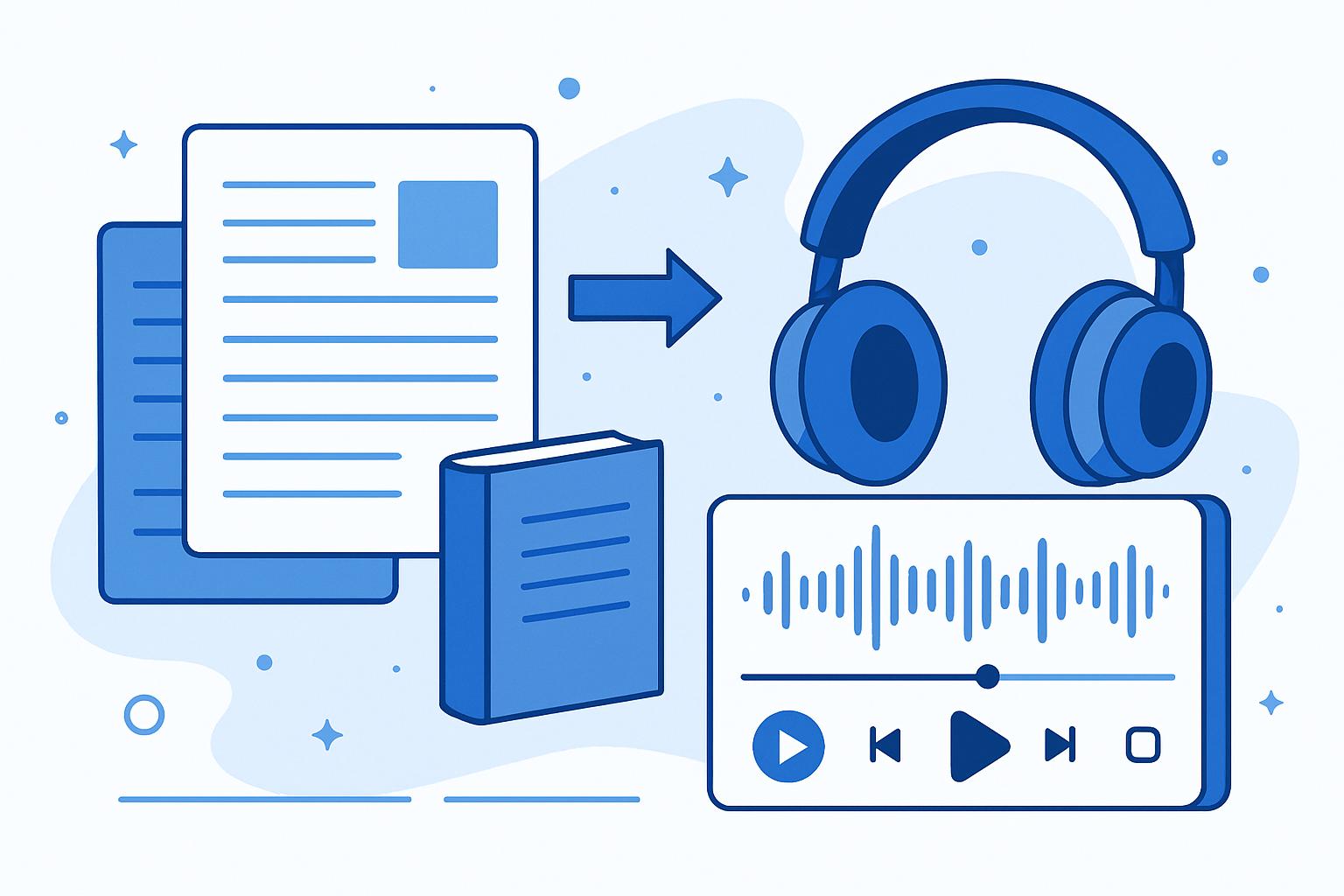 Turn Any Article, Book, or Document into Listenable Audio